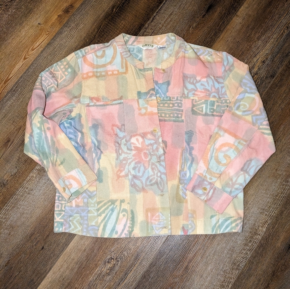 Vintage Orvis extra large denim jacket